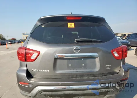 2020 Nissan Pathfinder Sl z USA, uszkodzony, nr VIN 5N1DR2CM0LC596114